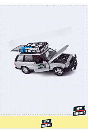 Bburagoo 1:24 Range Rover Model Araba 5 Litre Kız Erkek Çocuk Oyuncakları Eğitici Oyuncaklar