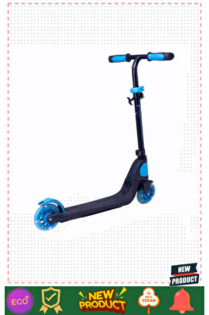 Evo 2 Tekerlekli Hafif Hız Scooter Mavi 5 Litre Kız Erkek Çocuk Oyuncakları Eğitici Oyuncaklar