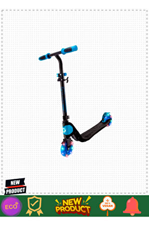 Evo 2 Tekerlekli Hafif Hız Scooter Mavi 5 Litre Kız Erkek Çocuk Oyuncakları Eğitici Oyuncaklar