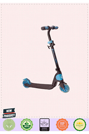 Evo 2 Tekerlekli Hafif Hız Scooter Mavi 5 Litre Kız Erkek Çocuk Oyuncakları Eğitici Oyuncaklar