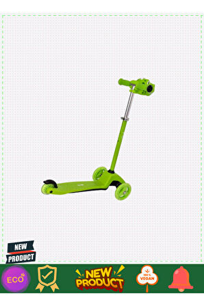Evo Dino 3 Teker Işıklı Mini Scooter 5 Litre Kız Erkek Çocuk Oyuncakları Eğitici Oyuncaklar