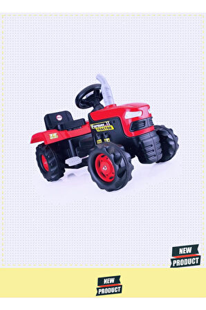 Dolu Traktör Pedallı 5 Litre Kız Erkek Çocuk Oyuncakları Eğitici Oyuncaklar