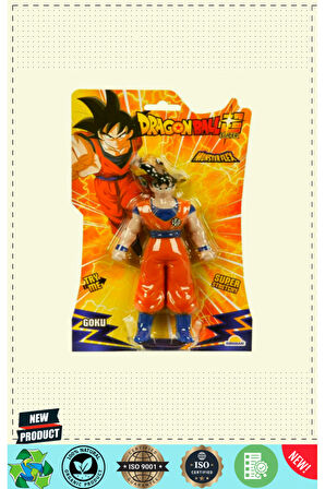 Monsterr Flex Dragon Ball Stretch Figür 15Cm 5 Litre Kız Erkek Çocuk Oyuncakları Eğitici Oyuncaklar