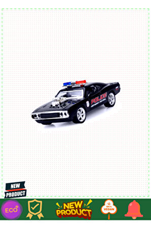 Işıklı Amerikan Polis Model Arabalar 12 cm 1 Kız Erkek Çocuk Oyuncakları Eğitici