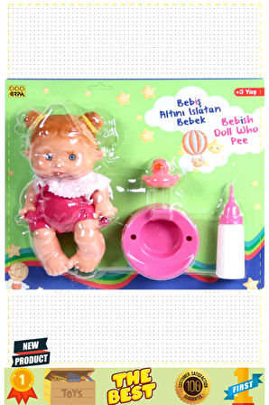 Kartela Altını Islatan Bebiş Bebek 5 Litre Kız Erkek Çocuk Oyuncakları Eğitici Oyuncaklar