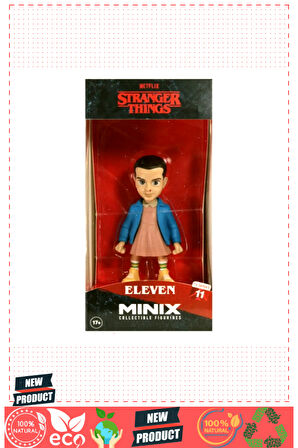 Minix Koleksiyon Figürü Stranger Things Eleven MNX08000 1 Gram Kız Erkek Çocuk Oyuncakları Eğitici O