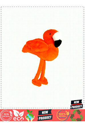 Uyku Arkadaşı Flamingo Peluş Turuncu 58cm 5 Litre Kız Erkek Çocuk Oyuncakları Eğitici Oyuncaklar