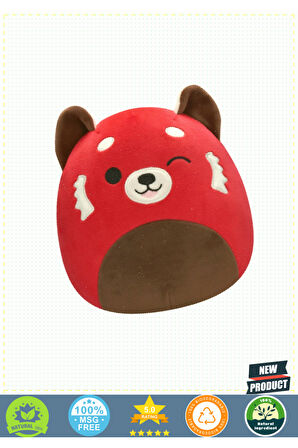 Squishmallowwww Kızıl Panda Cici 20cm 5 Litre Kız Erkek Çocuk Oyuncakları Eğitici Oyuncaklar