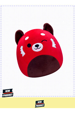 Squishmallowwww Kızıl Panda Cici 20cm 5 Litre Kız Erkek Çocuk Oyuncakları Eğitici Oyuncaklar