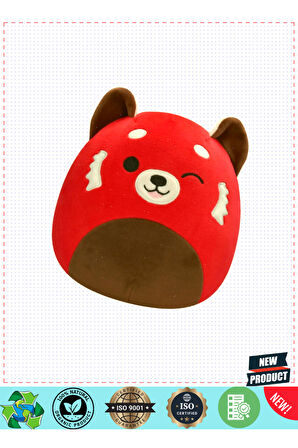 Squishmallowwww Kızıl Panda Cici 20cm 5 Litre Kız Erkek Çocuk Oyuncakları Eğitici Oyuncaklar