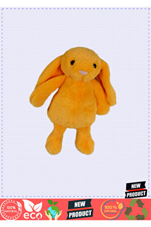 Uyku Arkadaşı Tavşan Peluş Sarı 34cm 5 Litre Kız Erkek Çocuk Oyuncakları Eğitici Oyuncaklar