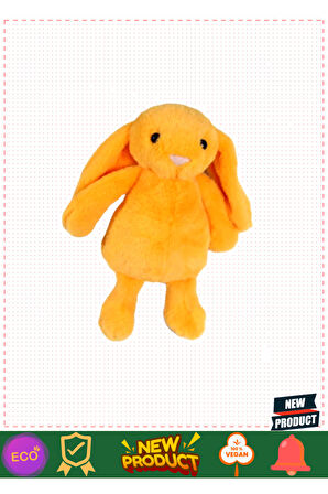 Uyku Arkadaşı Tavşan Peluş Sarı 34cm 5 Litre Kız Erkek Çocuk Oyuncakları Eğitici Oyuncaklar
