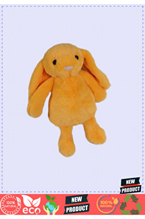 Uyku Arkadaşı Tavşan Peluş Sarı 34cm 5 Litre Kız Erkek Çocuk Oyuncakları Eğitici Oyuncaklar