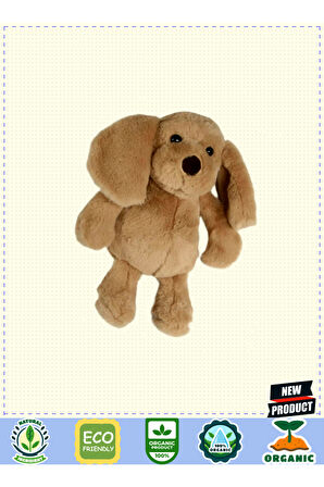 Uyku Arkadaşı Köpek Peluş Kahve 34cm 5 Litre Kız Erkek Çocuk Oyuncakları Eğitici Oyuncaklar