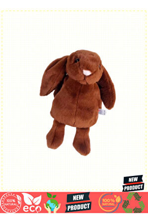 Uyku Arkadaşı Tavşan Peluş Kahve 34cm 5 Litre Kız Erkek Çocuk Oyuncakları Eğitici Oyuncaklar