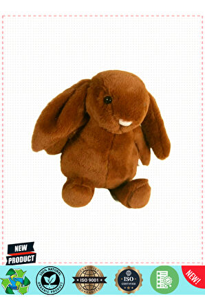 Uyku Arkadaşı Tavşan Peluş Kahve 34cm 5 Litre Kız Erkek Çocuk Oyuncakları Eğitici Oyuncaklar