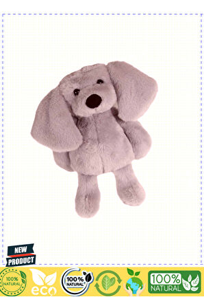 Uyku Arkadaşı Köpek Peluşgri 34cm 5 Litre Kız Erkek Çocuk Oyuncakları Eğitici Oyuncaklar