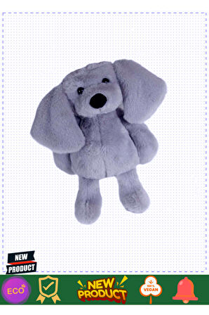 Uyku Arkadaşı Köpek Peluşgri 34cm 5 Litre Kız Erkek Çocuk Oyuncakları Eğitici Oyuncaklar