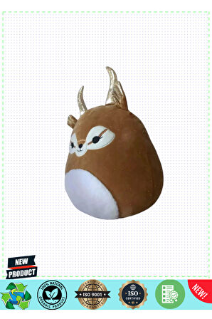 Squishmallowwww Antilop Kieli 20cm 5 Litre Kız Erkek Çocuk Oyuncakları Eğitici Oyuncaklar