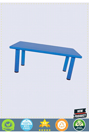 Kral Masa Plastik Ayaklı Mavi 5 Litre Kız Erkek Çocuk Oyuncakları Eğitici Oyuncaklar