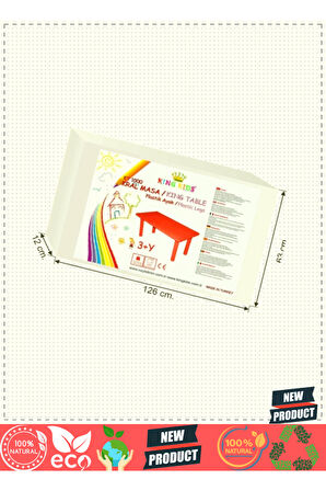 Kral Masa Plastik Ayaklı Mavi 5 Litre Kız Erkek Çocuk Oyuncakları Eğitici Oyuncaklar