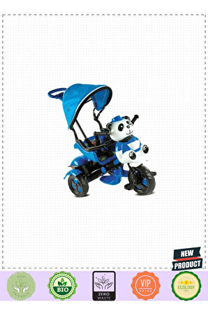 Babyy Hopeee Little Panda Bebek Bisikleti Mavi 1 Gram Kız Erkek Çocuk Oyuncakları Eğitici Oyuncaklar