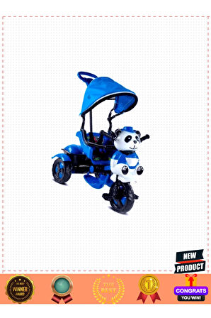 Babyy Hopeee Little Panda Bebek Bisikleti Mavi 1 Gram Kız Erkek Çocuk Oyuncakları Eğitici Oyuncaklar