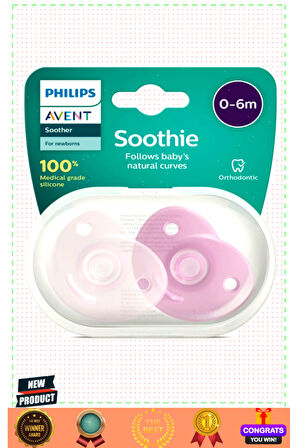 Philipsss Aventttsoothie Emzik 0-6 Ay Kız 5 Litre Kız Erkek Çocuk Oyuncakları Eğitici Oyuncaklar