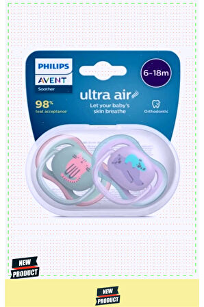 Philipsss AventttUltra Air Emzik 6-18 Ay 2li Kız 1 Gram Kız Erkek Çocuk Oyuncakları Eğitici Oyuncakl