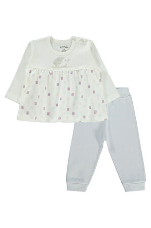 Bebek Takım 3-24 Ay Ekru
