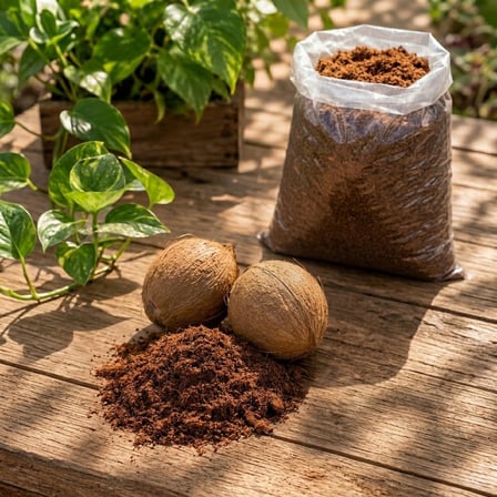 Cocopeat Saksina Gore, İ̇Htiyacin Kadar Saf Hindistan Cevizi Torfu Steril, Bocek Yapmaz