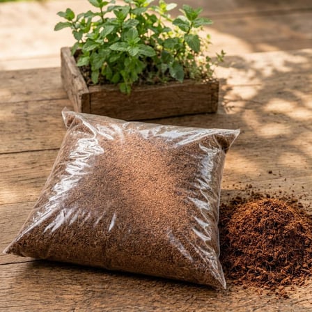 Cocopeat Saksina Gore, İ̇Htiyacin Kadar Saf Hindistan Cevizi Torfu Steril, Bocek Yapmaz