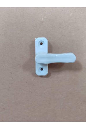 Bebek ve Çocuk Güvenlik Kilidi - Pimapen PVC Kapı Pencere Emniyet Kilidi Mandalı - Beyaz