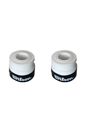 Wilson Comfort Bowl O'grips 2 Adet Grip, Tenis Raketi Gribi Beyaz