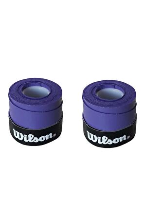 Wilson Comfort Bowl O'grips 2 Adet Grip, Tenis Raketi Gribi Mor