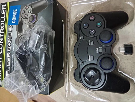 Comse marka 2pilli wireless oyun kolu gamepad joystick 