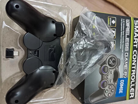 Comse marka 2pilli wireless oyun kolu gamepad joystick 