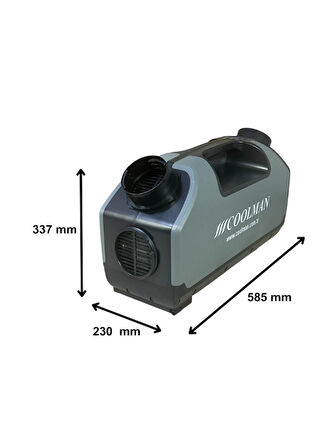 Coolman Portatif Klima (12V+220V Adaptör)