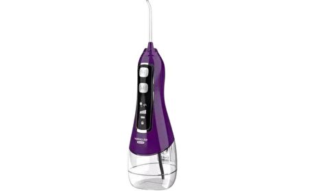 Waterpulse Kablosuz Pro V580 Water Flosser 320ml Taşınabilir Diş/Protez Bakım Ve Ağız Duşu Mor