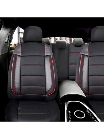 Volkswagen Passat B7 Araçlara Uyumlu Tam Takım Cover K Model Oto Koltuk Kılıfı Seti