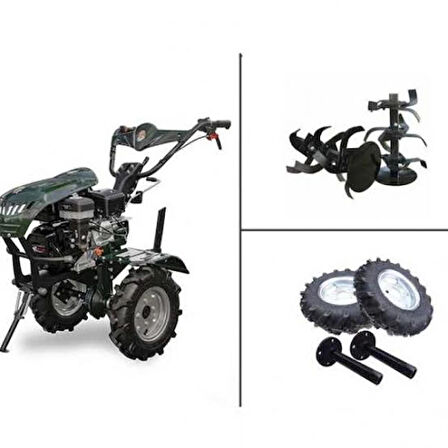KAAN CP 250 S Tekerlekli 7 beygir şanzımanlı çapa makinası