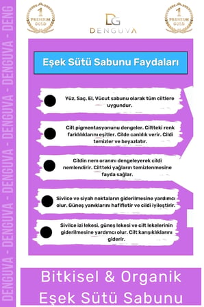  Doğal Bitkisel El Yüz Vücut Saç Cilt Orijinal Vegan 3'Lü Eşek Sütü Sabunu