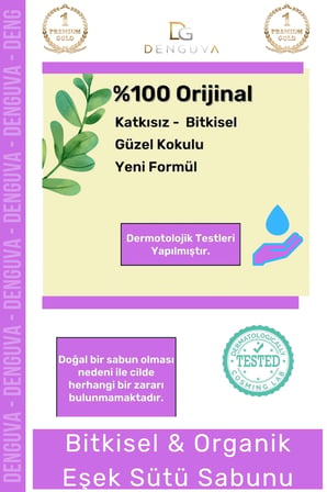  Doğal Bitkisel El Yüz Vücut Saç Cilt Orijinal Vegan 10'Lu Eşek Sütü Sabunu