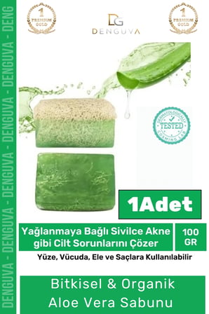 özel  koku yüz cilt beyazlatıcı organik nemlendirici kabak lifli aloe vera sabunu 1 adet