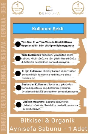 Özel Üretim  Doğal Güzel Kokulu El Yüz Saç Vücut Cilt Orijinal Aynısefa Sabunu - 1 Adet