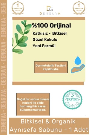 Özel Üretim  Doğal Güzel Kokulu El Yüz Saç Vücut Cilt Orijinal Aynısefa Sabunu - 1 Adet