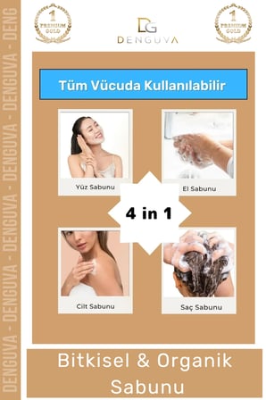  Doğal Güzel Kokulu El Yüz Saç Vücut Cilt Orijinal Kenevir Sabunu - 1 Adet
