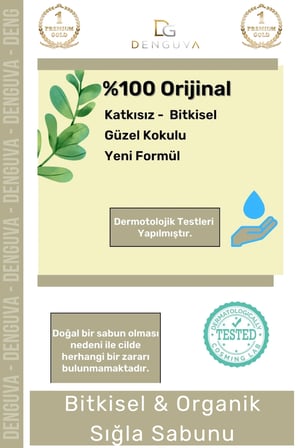  Doğal Güzel Kokulu El Yüz Saç Vücut Cilt Orijinal Sığla Sabunu - 3 Adet