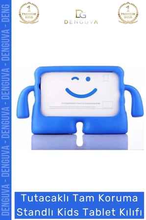 Özel Üretim Apple Ipad 7. 8. 9. Nesil 10.2 Inç Yumuşak Dokulu Tutacaklı Tam Koruma Standlı Kids
