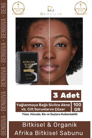  güzel kokulu el yüz saç vücut cilt onaran kolajen etkili afrika bitkisel sabun 3 adet